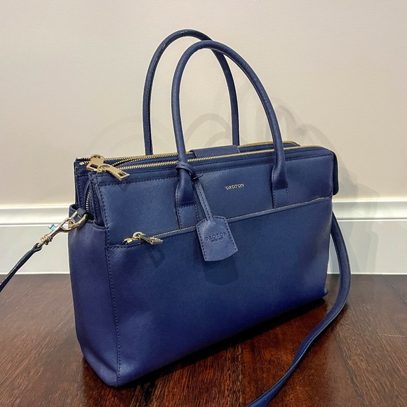 Oroton Bags Oroton Worker Tote W Removable Laptop Sleeve Poshmark